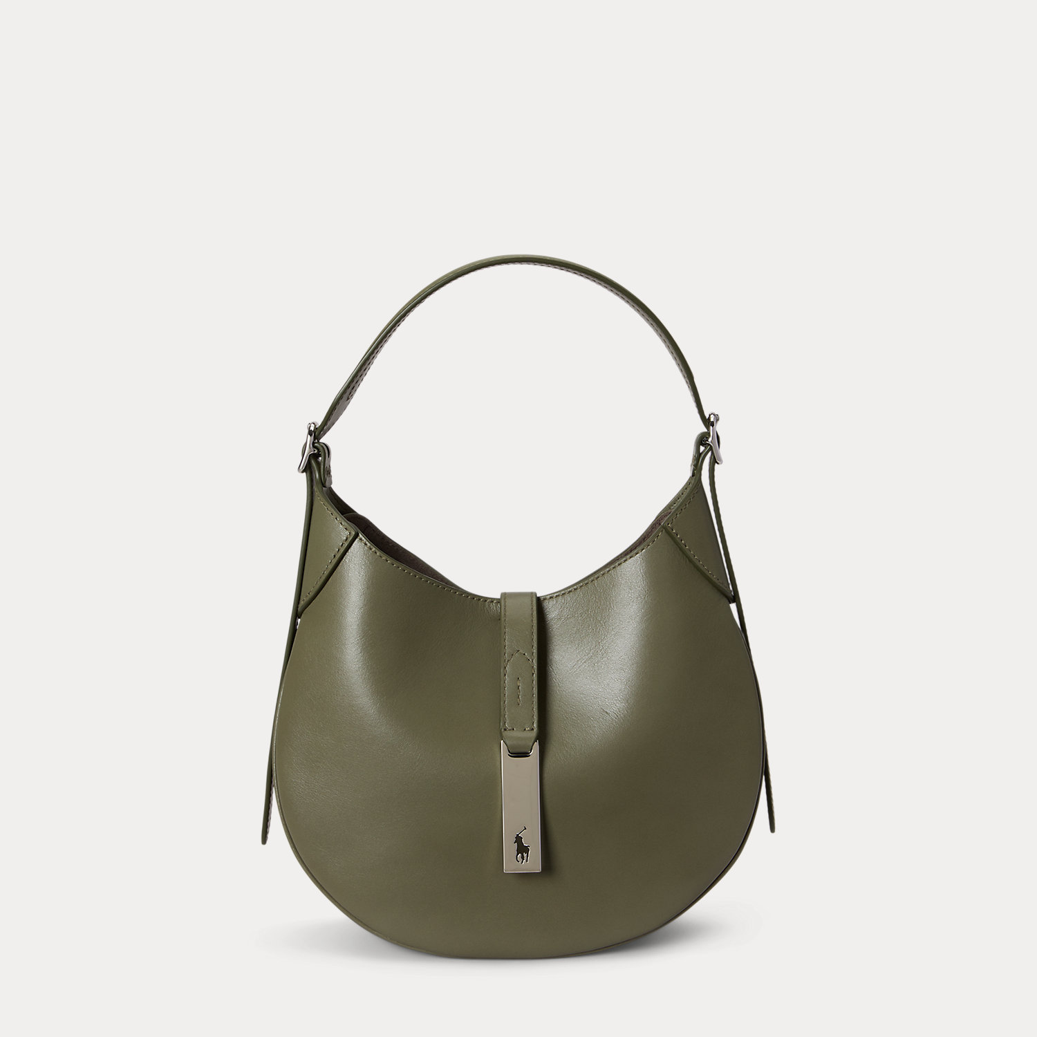 Kleine Schultertasche Polo ID aus Leder von Polo Ralph Lauren