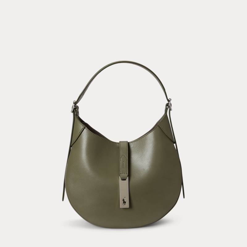 Kleine Schultertasche Polo ID aus Leder von Polo Ralph Lauren