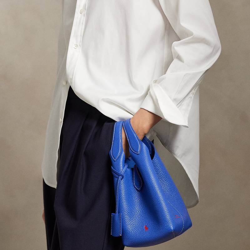 Kleine Umhängetasche Polo Play aus Leder von Polo Ralph Lauren