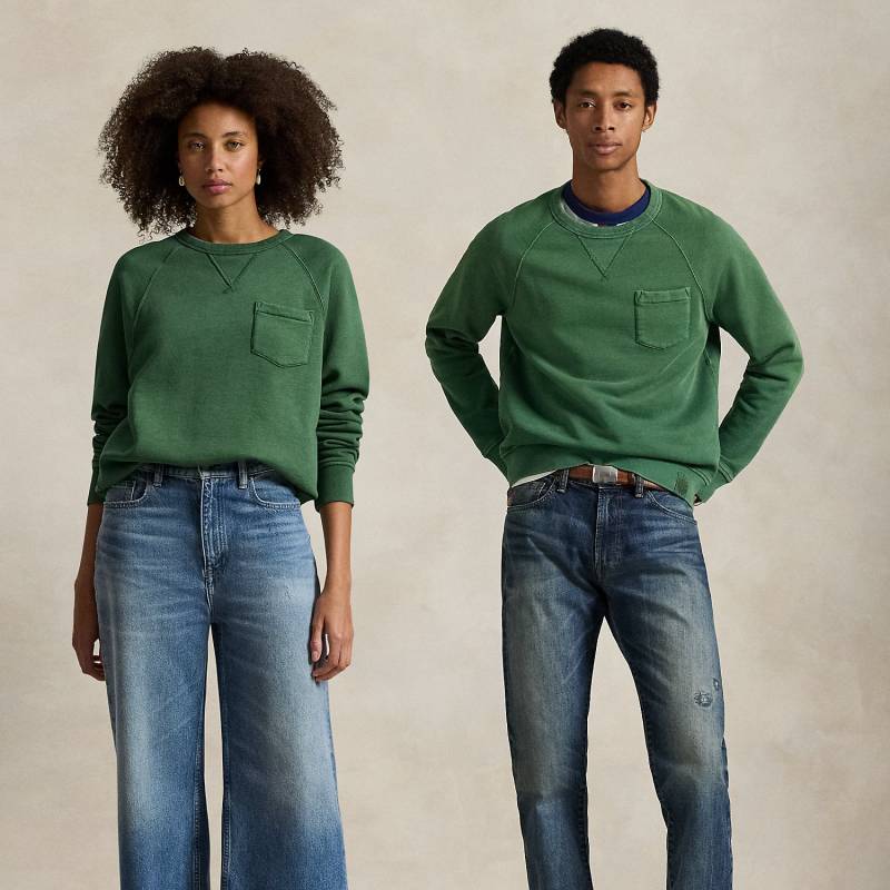 Konfektioniert gefärbtes Sweatshirt von Polo Ralph Lauren