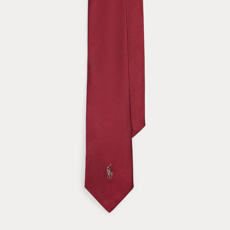 Krawatte aus Seidenrips mit Polo Pony von Polo Ralph Lauren
