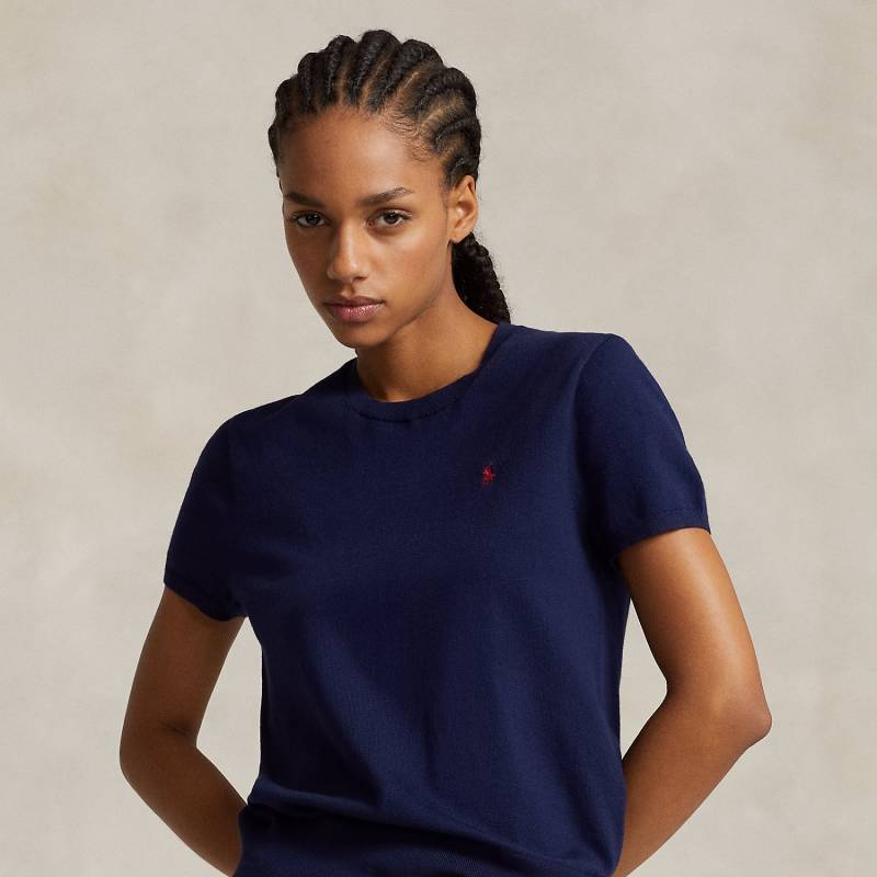 Kurzärmliger Baumwollpullover Kurzärmliger Baumwollpullover von Polo Ralph Lauren