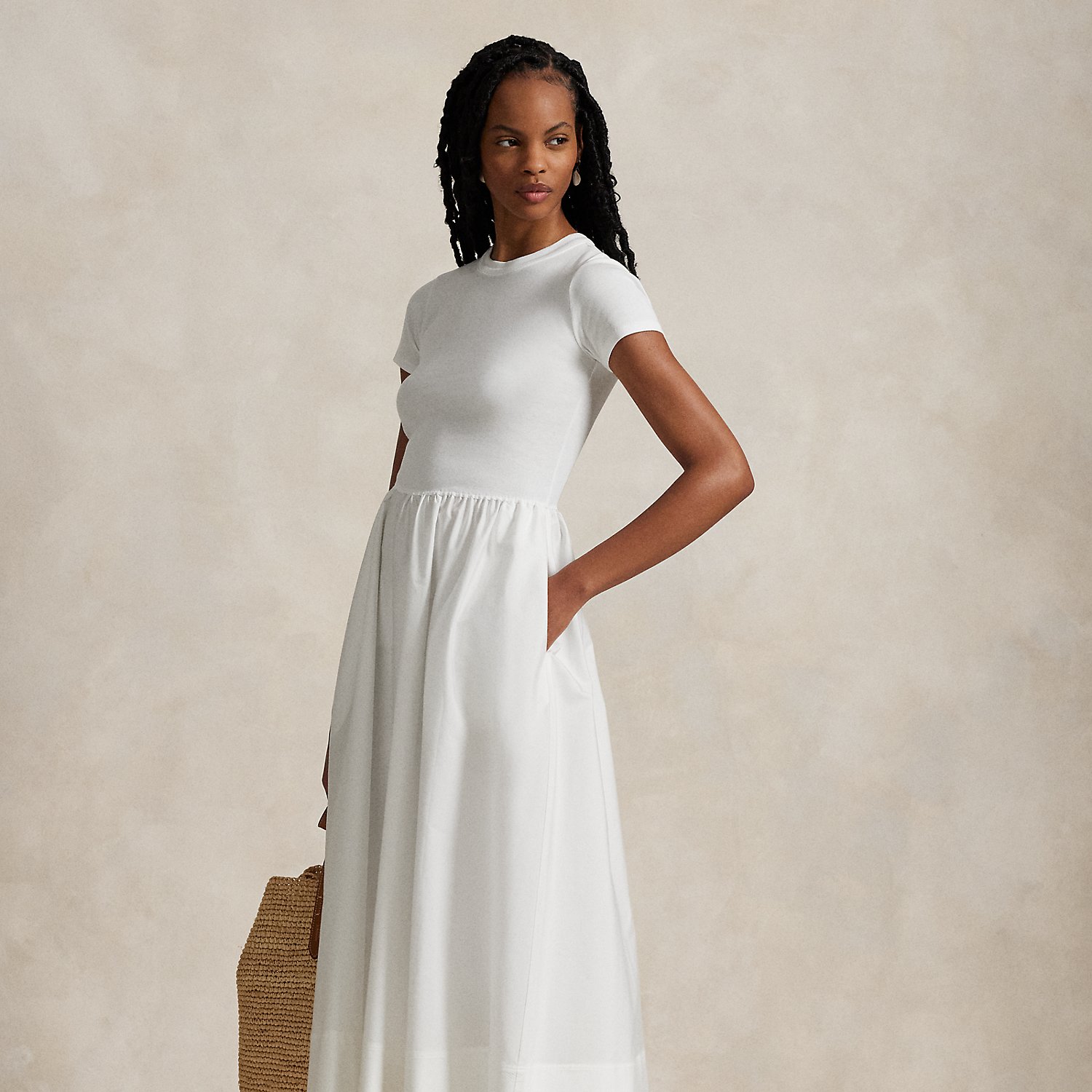Kurzärmliges Kleid aus Baumwolle Kurzärmliges Kleid aus Baumwolle von Polo Ralph Lauren