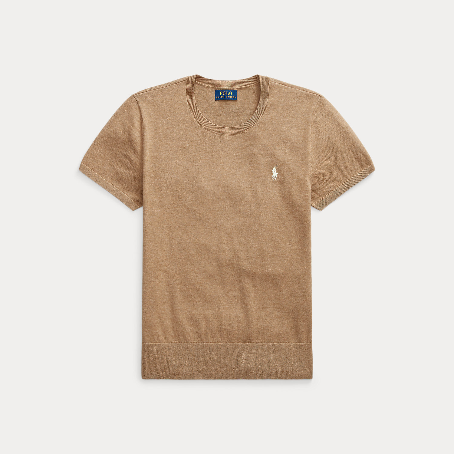 Kurzarmpullover aus gekämmter Baumwolle Kurzarmpullover aus gekämmter Baumwolle von Polo Ralph Lauren