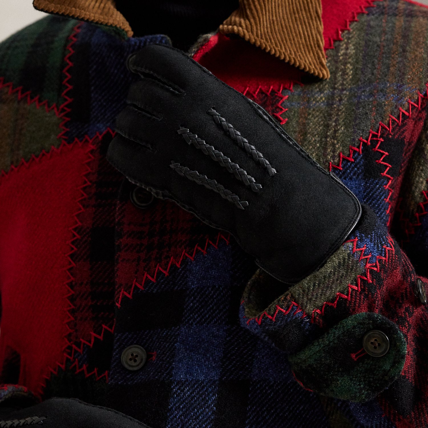 Lammfellhandschuhe von Polo Ralph Lauren