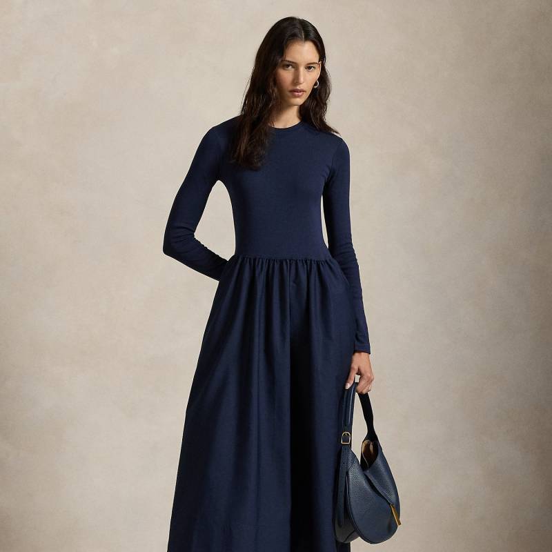 Langärmliges Baumwollkleid von Polo Ralph Lauren