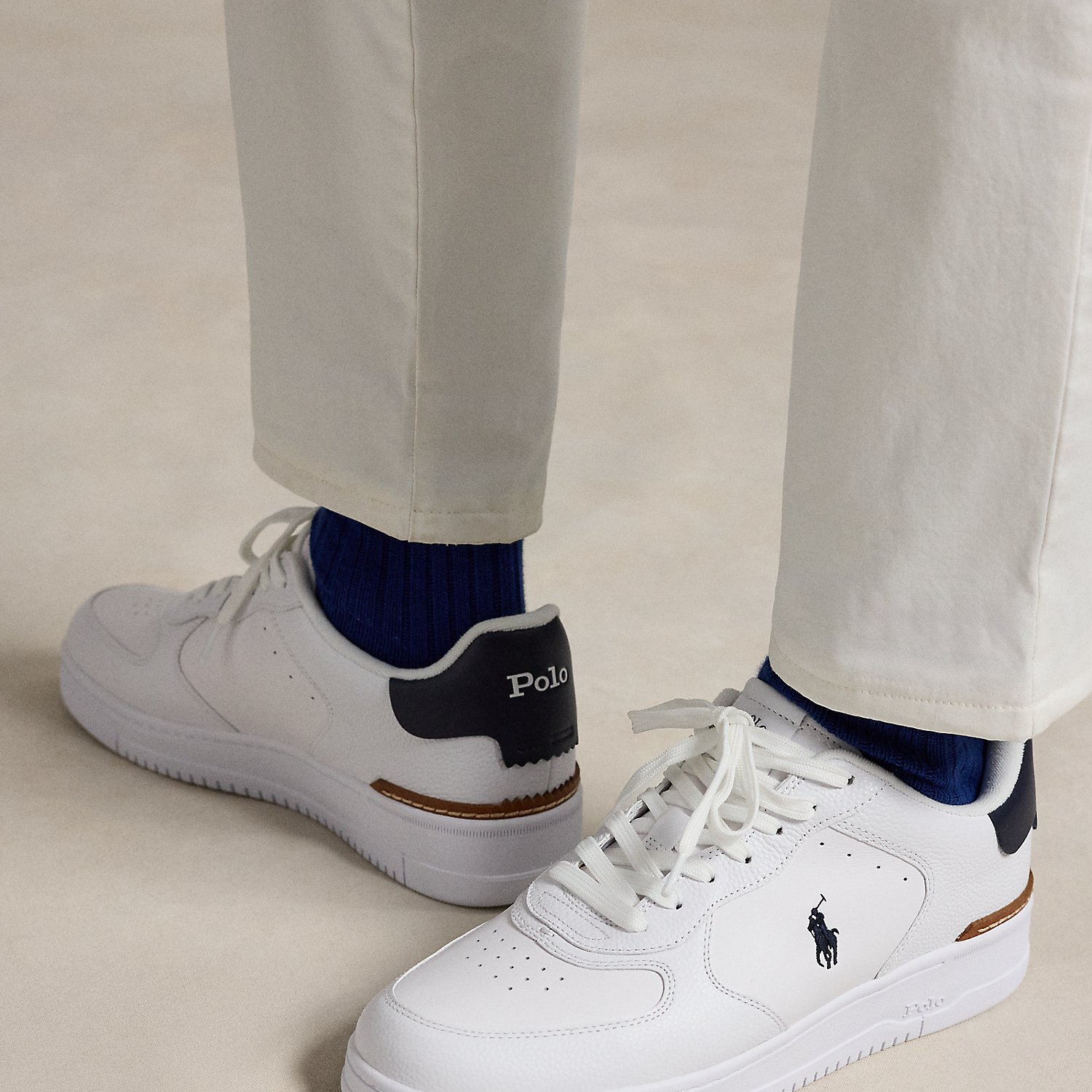 Leder-Sneaker Masters Court von Polo Ralph Lauren