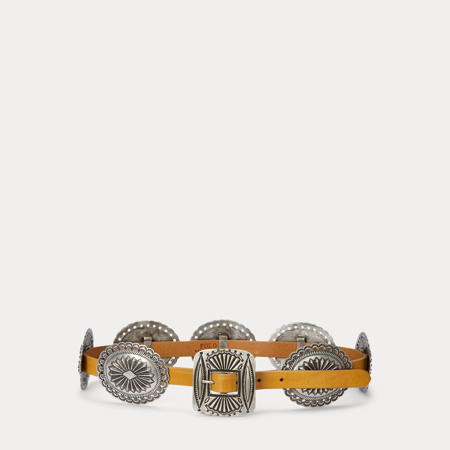 Ledergürtel mit Metallakzent von Polo Ralph Lauren