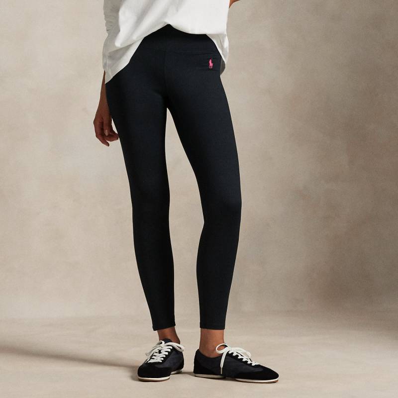 Leggings aus Stretchjersey mit Pink Pony von Polo Ralph Lauren