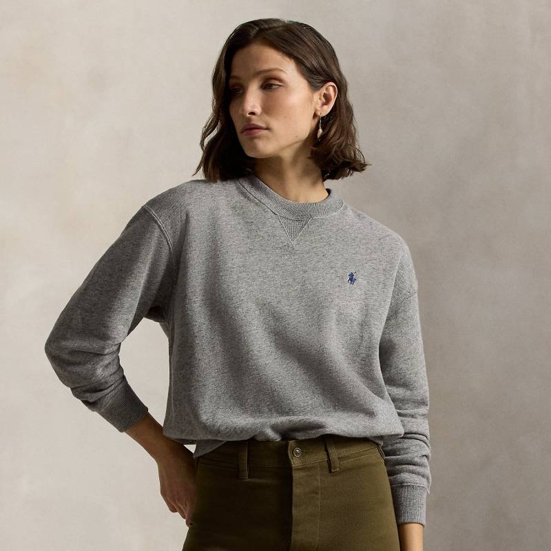 Leichter Rundhalspullover aus Fleece von Polo Ralph Lauren
