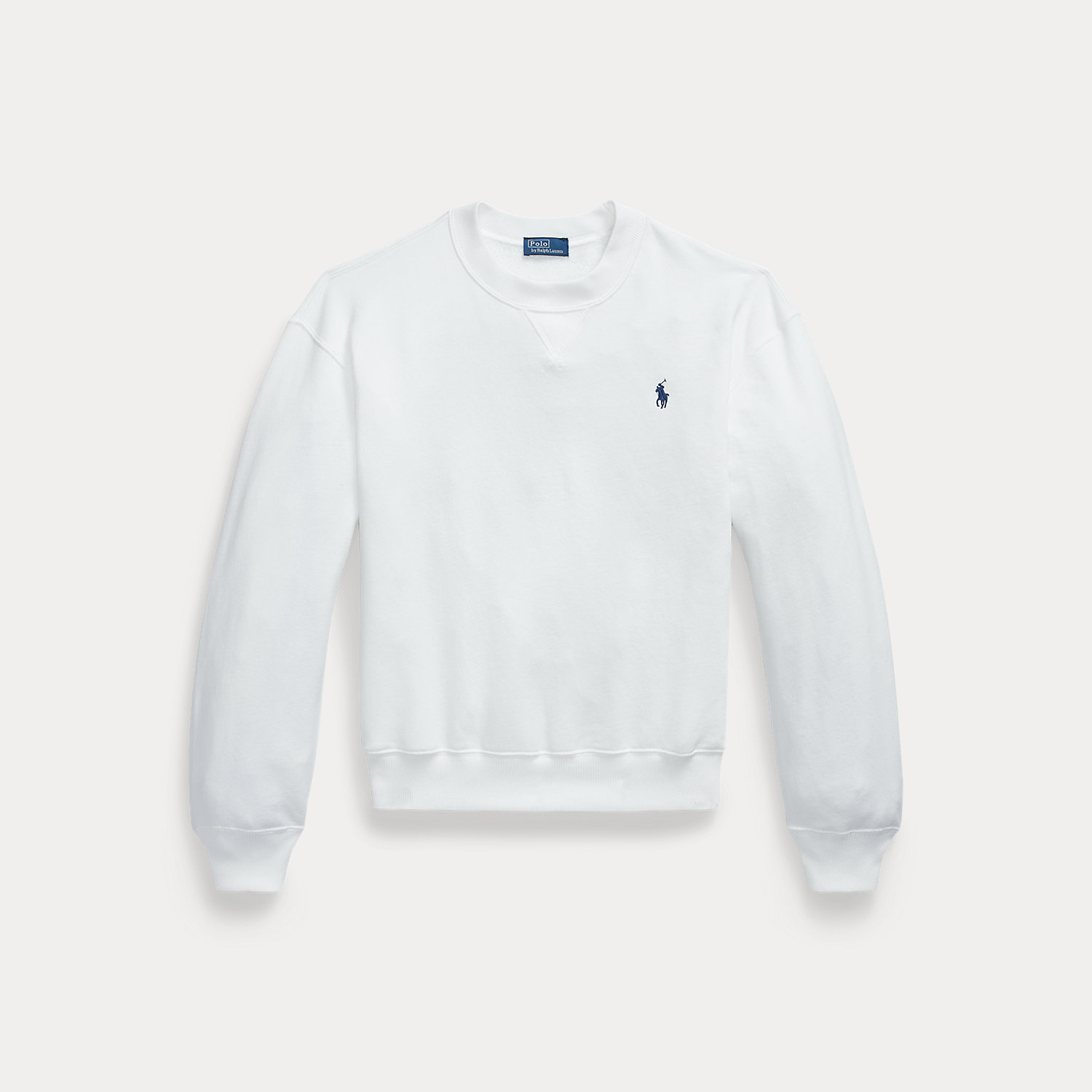 Leichter Rundhalspullover aus Fleece von Polo Ralph Lauren