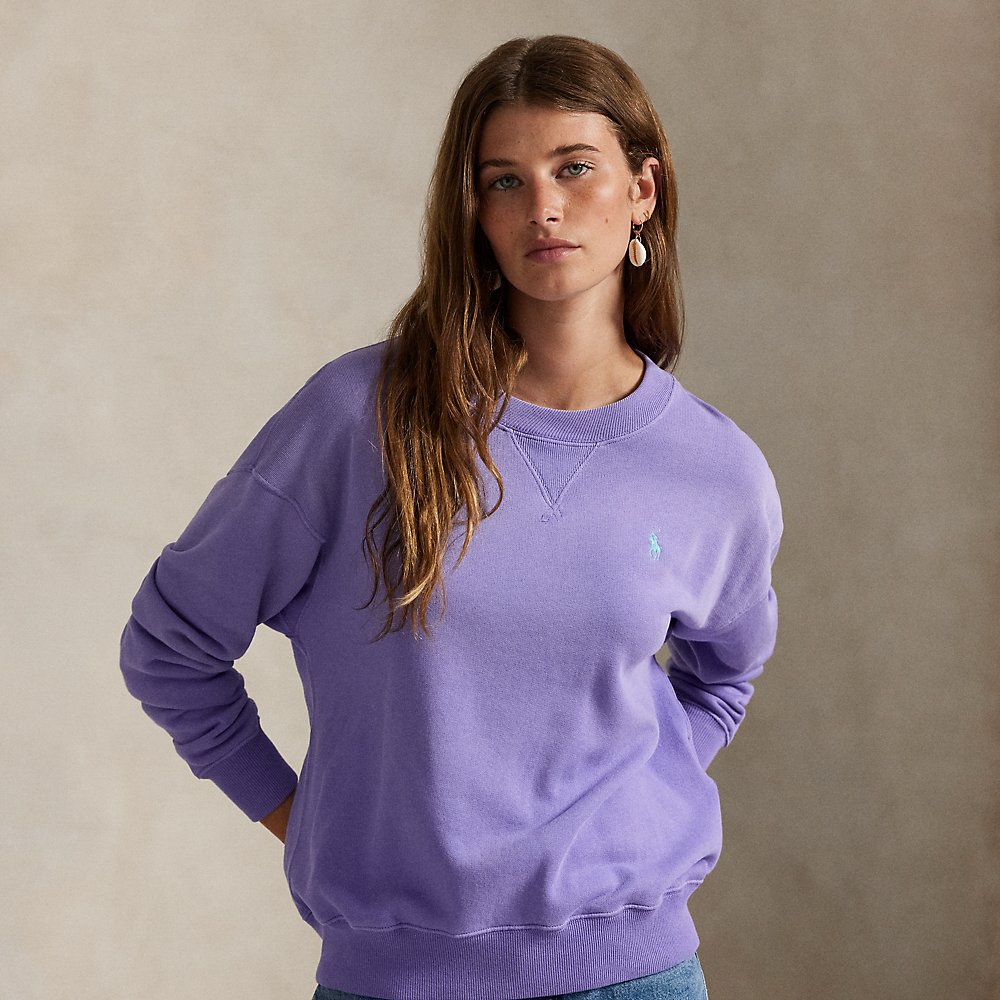 Leichter Rundhalspullover aus Fleece Leichter Rundhalspullover aus Fleece von Polo Ralph Lauren