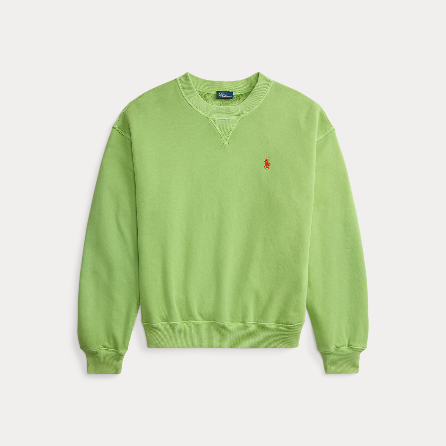Leichter Rundhalspullover aus Fleece von Polo Ralph Lauren