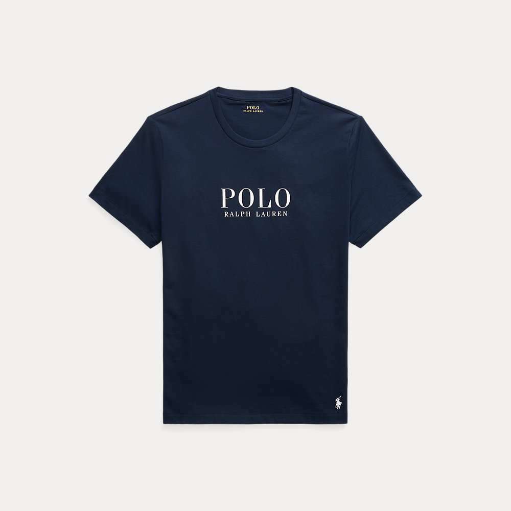 Logo-Nachthemd aus Baumwolljersey von Polo Ralph Lauren