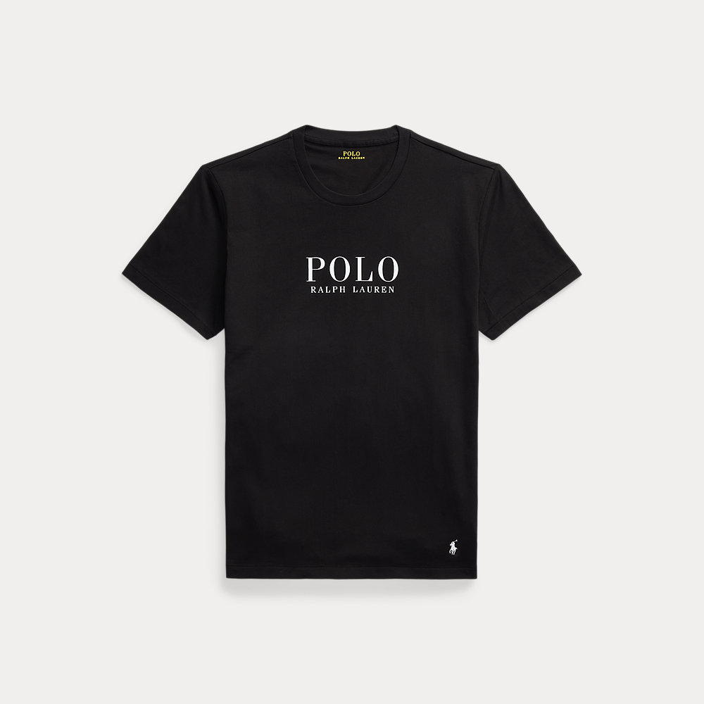 Logo-Nachthemd aus Baumwolljersey von Polo Ralph Lauren