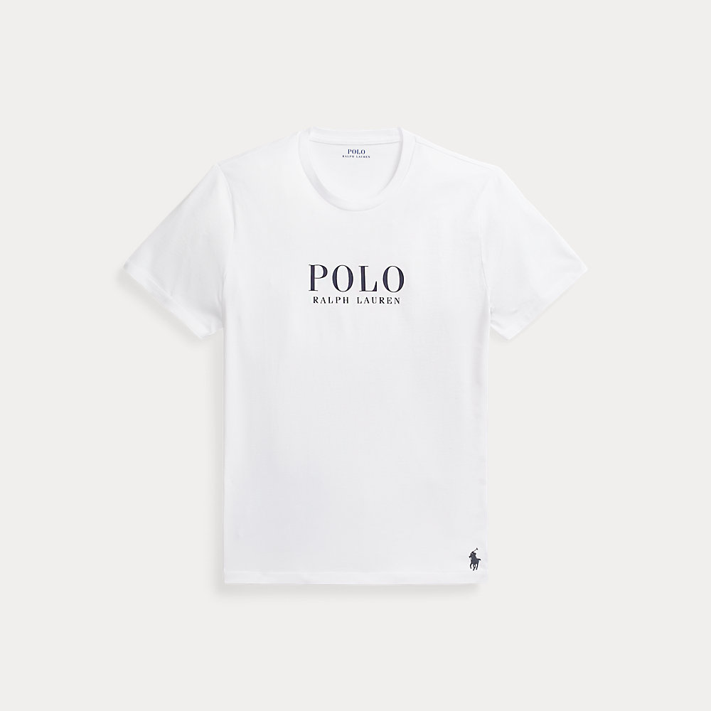 Logo-Nachthemd aus Baumwolljersey von Polo Ralph Lauren