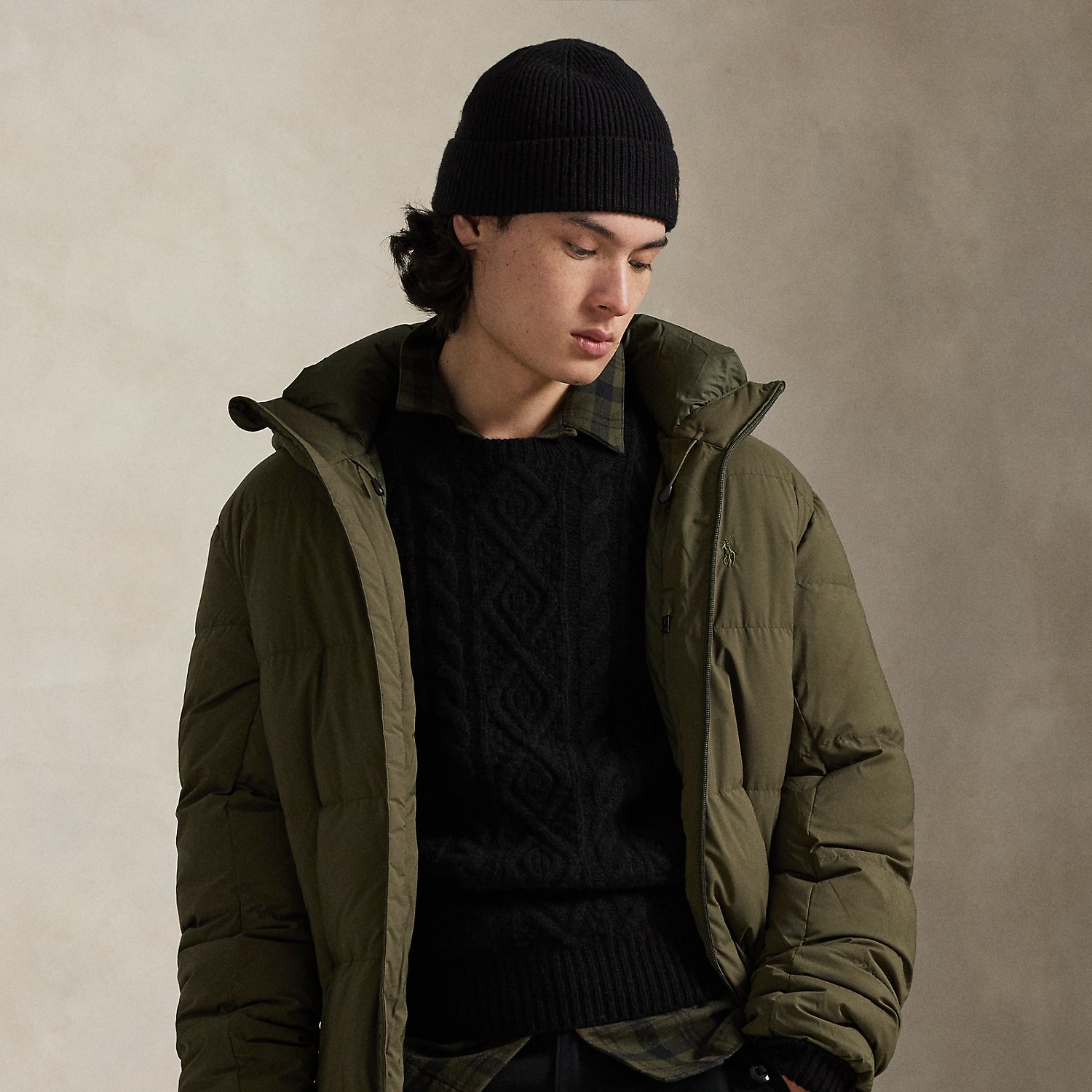 Matter Steppmantel mit Daunenfüllung von Polo Ralph Lauren