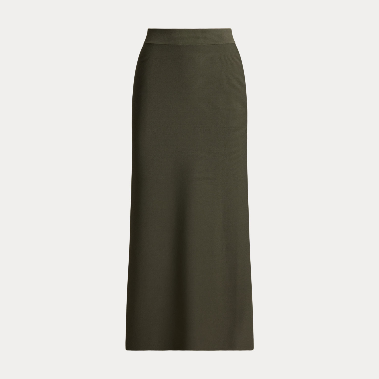 Midirock in Rippenstrick von Polo Ralph Lauren