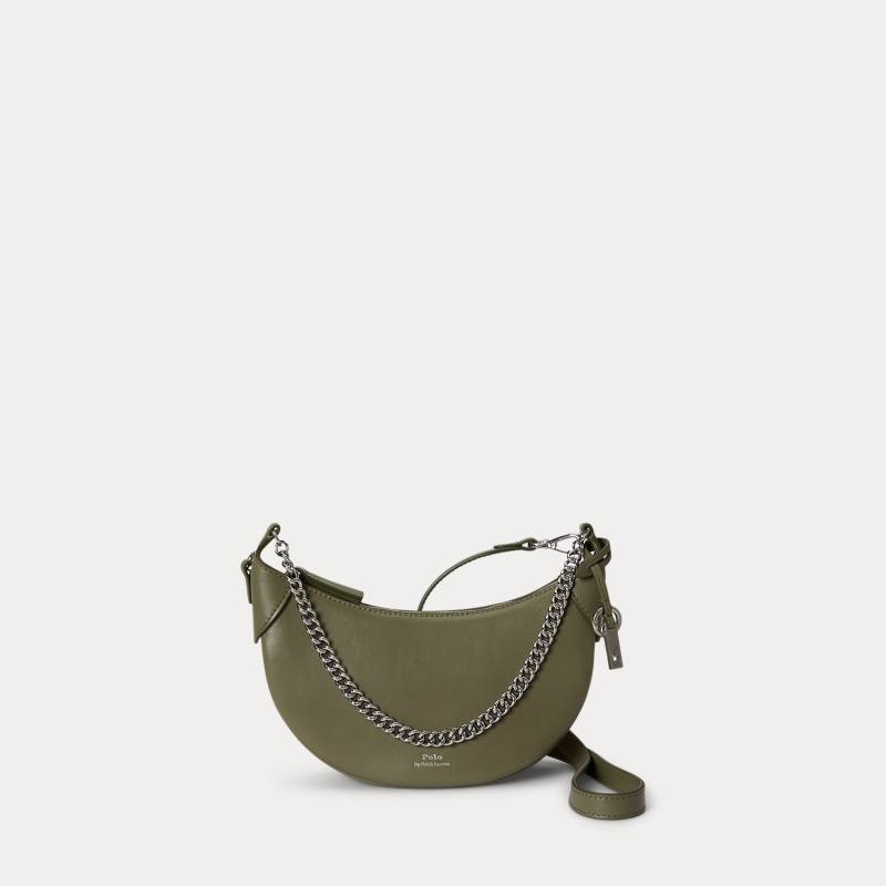 Mini-Ledertasche Polo ID mit Kette von Polo Ralph Lauren