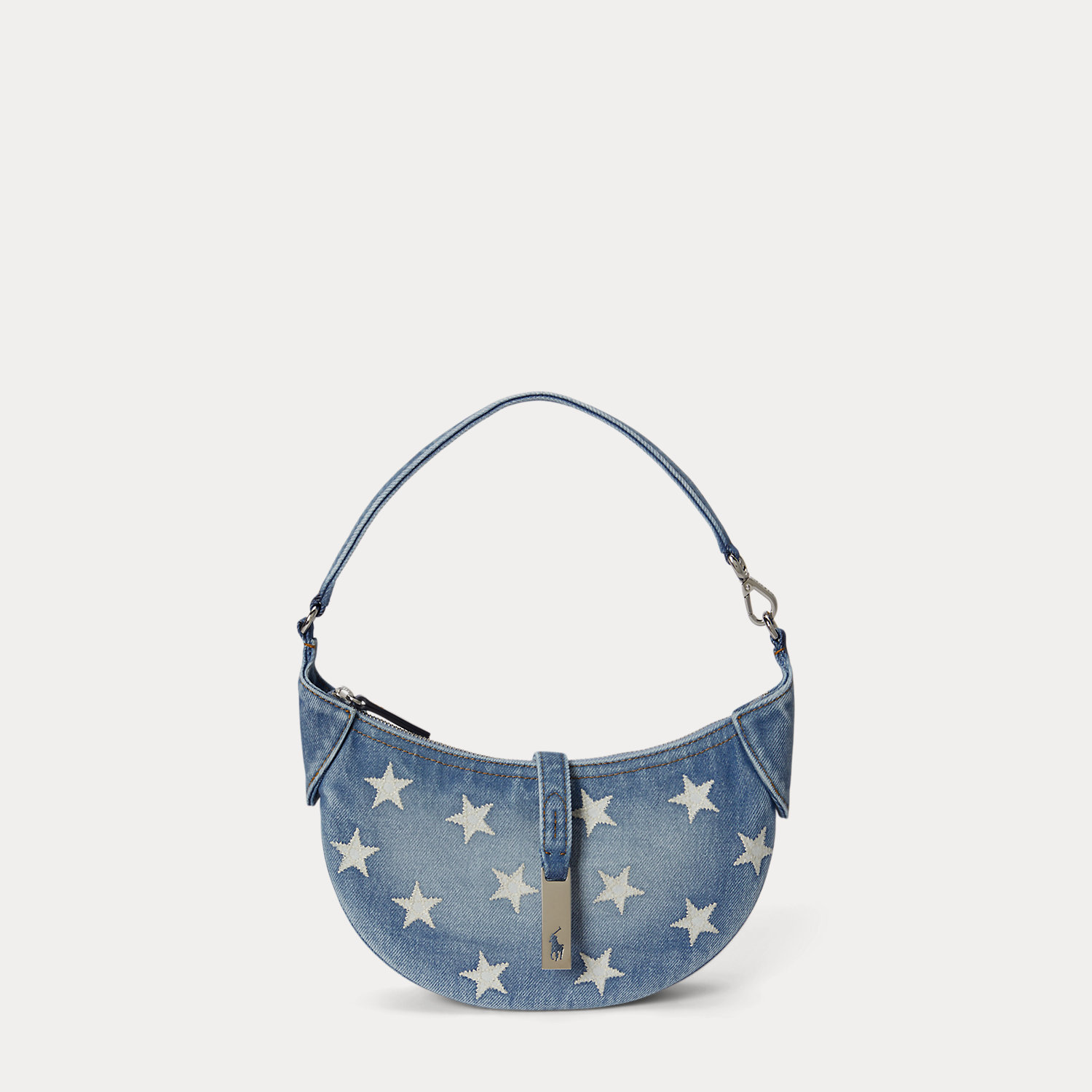 Mini-Schultertasche Polo ID mit Sternen von Polo Ralph Lauren