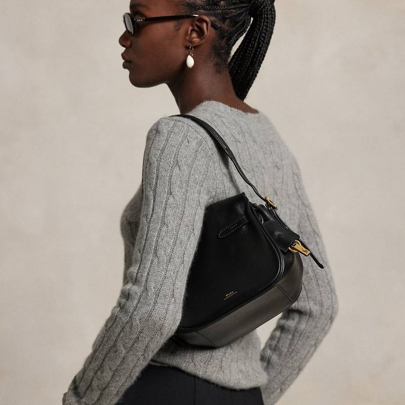 Mini-Umhängetasche Polo ID aus Leder von Polo Ralph Lauren