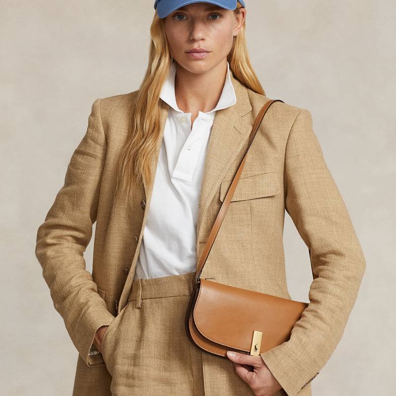 Mittelgroße Clutch Polo ID aus Leder Mittelgroße Clutch Polo ID aus Leder von Polo Ralph Lauren