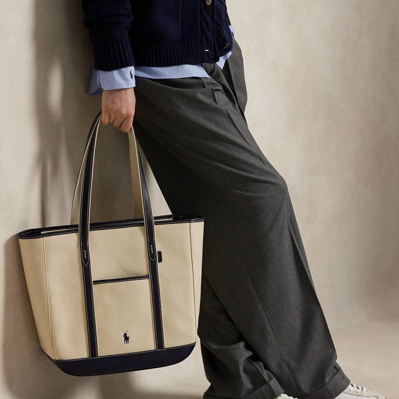 Mittelgroße Shopper-Tragetasche Mittelgroße Shopper-Tragetasche von Polo Ralph Lauren