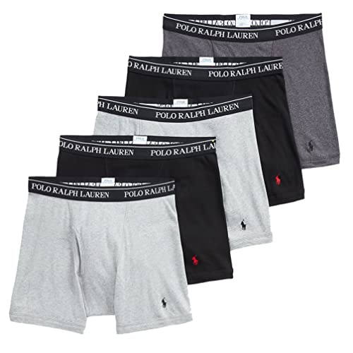 Ralph Lauren Klassische Herren-Boxershorts, klassisch, Grau, Sortiert, M von Ralph Lauren