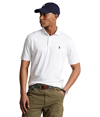 POLO RALPH LAUREN Classic Fit Soft Touch Polo, Weiss/opulenter Garten, Mittel von Polo Ralph Lauren