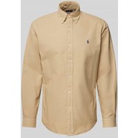 Polo Ralph Lauren Custom Fit Freizeithemd aus reiner Baumwolle in Beige, Größe XXL von Polo Ralph Lauren