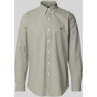 Polo Ralph Lauren Custom Fit Freizeithemd mit Button-Down-Kragen in Khaki, Größe S von Polo Ralph Lauren