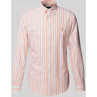 Polo Ralph Lauren Custom Fit Freizeithemd mit Button-Down-Kragen in Orange, Größe XXL von Polo Ralph Lauren