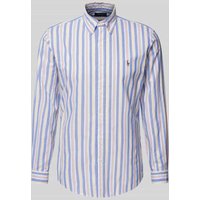 Polo Ralph Lauren Custom Fit Freizeithemd mit Button-Down-Kragen in Royal, Größe XXL von Polo Ralph Lauren