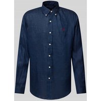 Polo Ralph Lauren Custom Fit Freizeithemd mit Knopfleiste in Marine, Größe XL von Polo Ralph Lauren