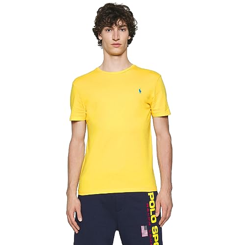 POLO RALPH LAUREN Custom Slim Fit Jersey T-Shirt, Gelb, S von Polo Ralph Lauren