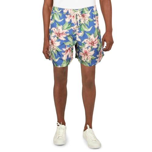 POLO RALPH LAUREN Herren-Badehose, 14 cm (5,75 Zoll), Seaside Lilies, XL von Polo Ralph Lauren