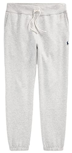 POLO RALPH LAUREN Herren-Jogginghose aus Fleece mit elastischem Band, grau, Groß von Polo Ralph Lauren