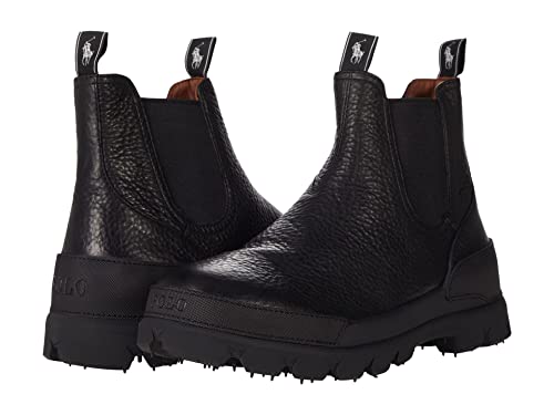 POLO RALPH LAUREN Herren Oslo Chelsea Boots, Schwarz, 43 EU von Polo Ralph Lauren