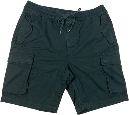 POLO RALPH LAUREN Herren Utility Surplus Chino-Cargo-Shorts, klassische Passform, flache Vorderseite, Schwarz, XX-Large von Polo Ralph Lauren