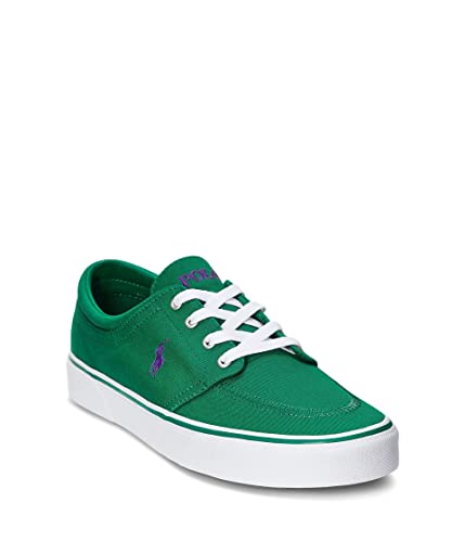 POLO RALPH LAUREN Herren Faxon X Sneaker, Primary Green Purple Pp, 42.5 EU von POLO RALPH LAUREN