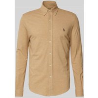 Polo Ralph Lauren Slim Fit Freizeithemd mit Button-Down-Kragen in Camel, Größe XL von Polo Ralph Lauren