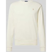 Polo Ralph Lauren Sweatshirt mit Label-Stitching in Sand, Größe XXL von Polo Ralph Lauren