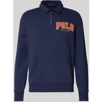 Polo Ralph Lauren Sweatshirt mit Polokragen in Marine, Größe XXL Polo Ralph Lauren Sweatshirt mit Polokragen in Marine, Größe XXL von Polo Ralph Lauren