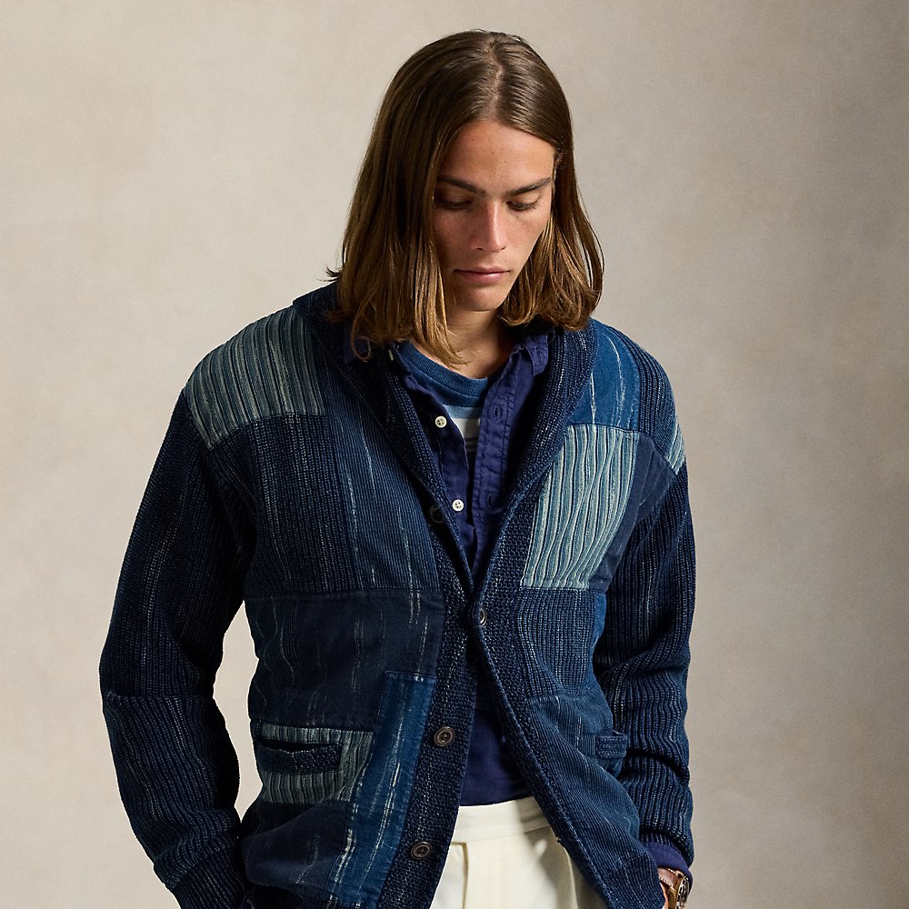 Patchwork-Strickjacke mit Schalkragen Patchwork-Strickjacke mit Schalkragen von Polo Ralph Lauren
