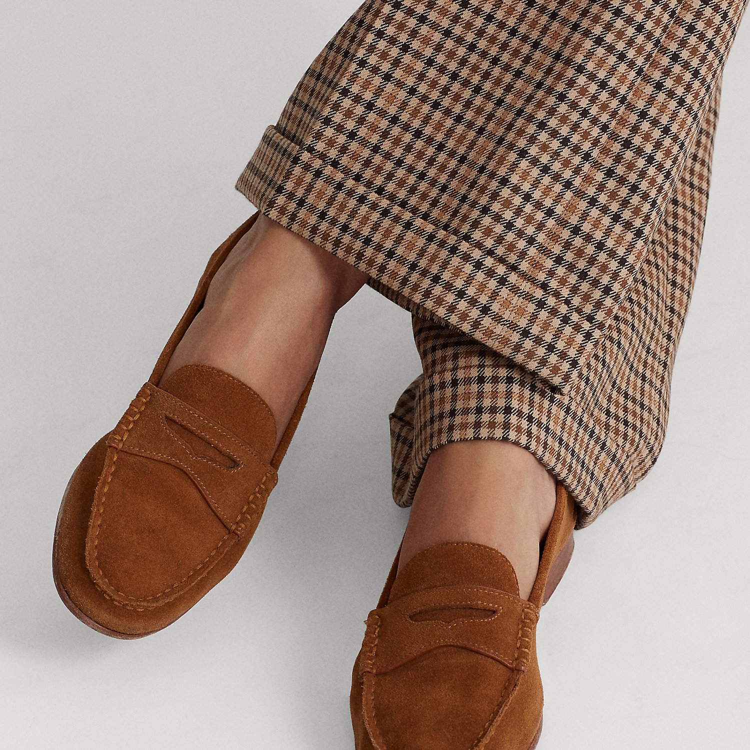 Pennyloafer Ashtyn aus Wildleder von Polo Ralph Lauren
