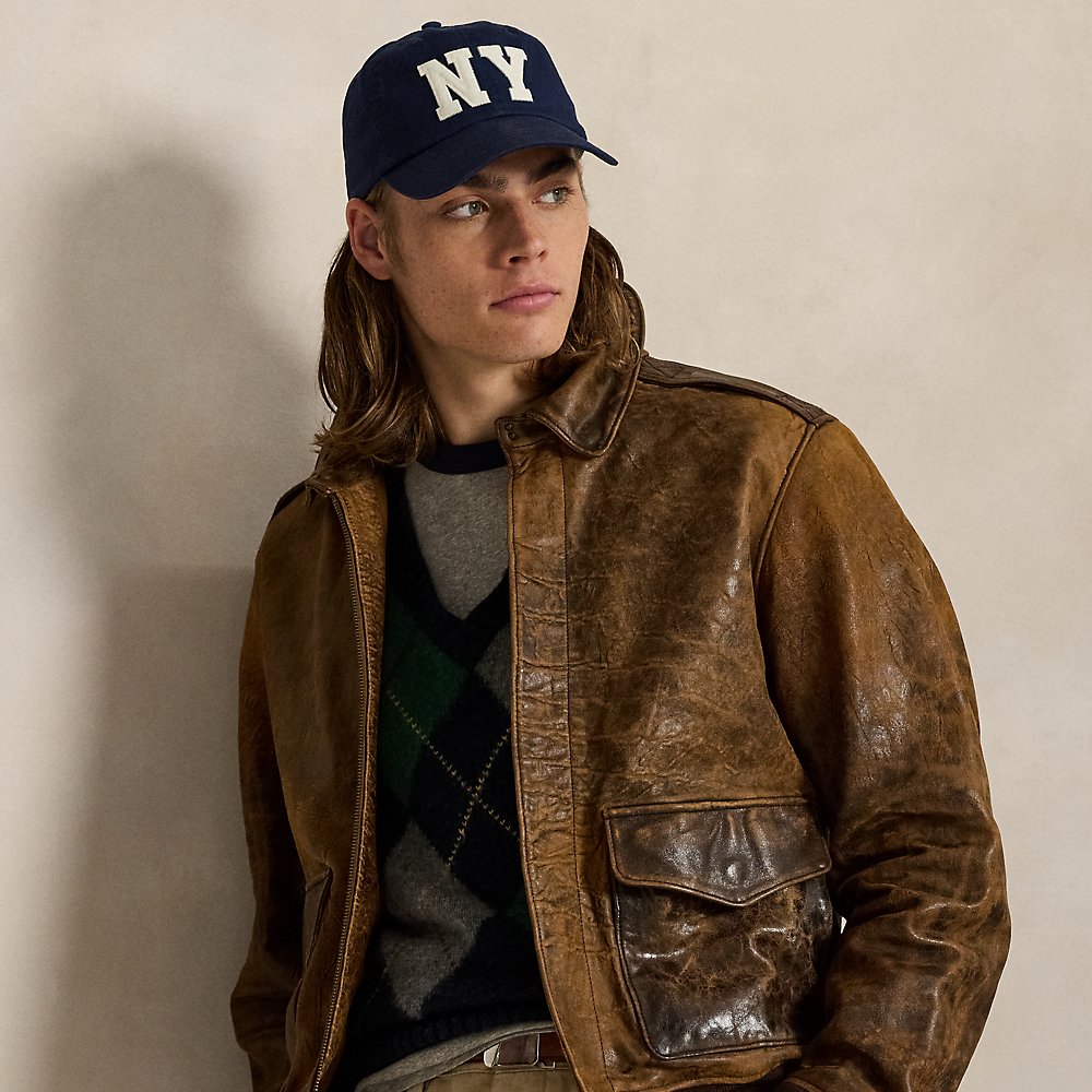 Pilotenjacke aus Leder Pilotenjacke aus Leder von Polo Ralph Lauren
