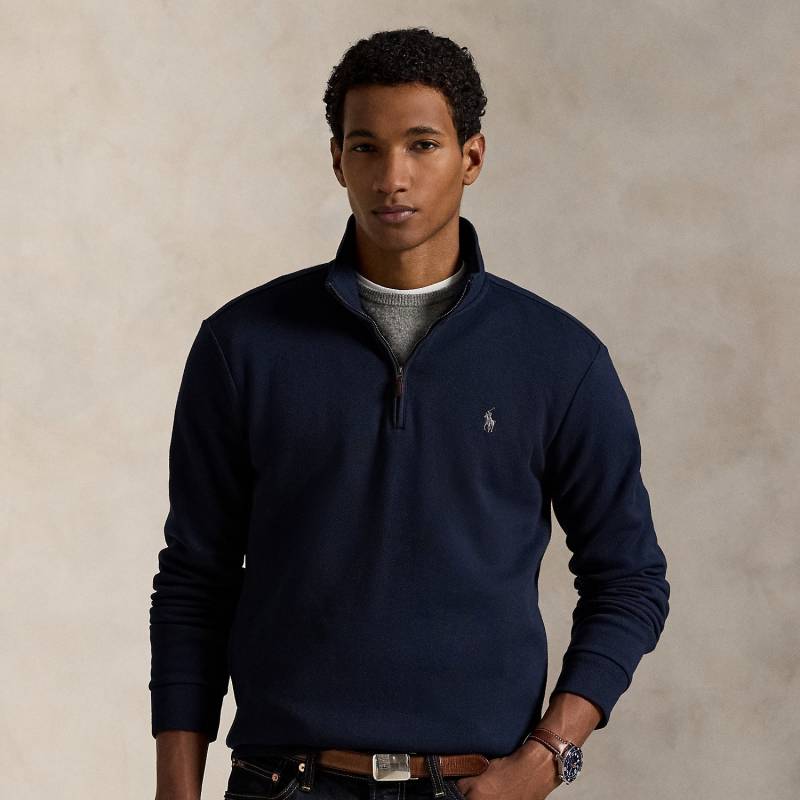 Piqué-Pullover mit Viertelreißverschluss Piqué-Pullover mit Viertelreißverschluss von Polo Ralph Lauren
