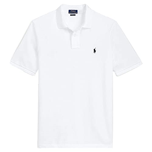 Polo Ralph Lauren Herren-Poloshirt, enganliegend, enganliegend, Basicwhite, XX-Large von Polo Ralph Lauren