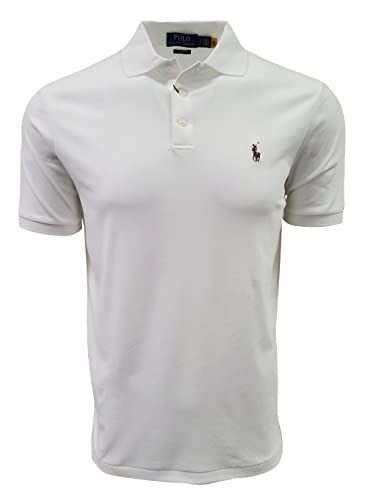 Polo RL Herren Interlock Pony Shirt, Weiß (Sig Pony), XX-Large von Polo Ralph Lauren