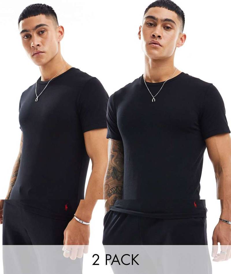 Polo Ralph Lauren - 2er-Pack Unterhemden in Schwarz von Polo Ralph Lauren